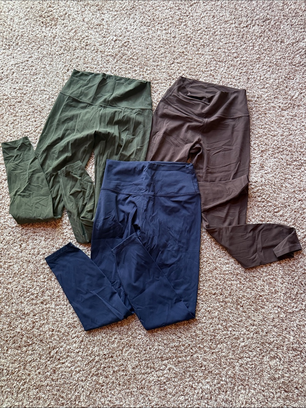 CRZ YOGA Full Length high waisted leggings, Size M